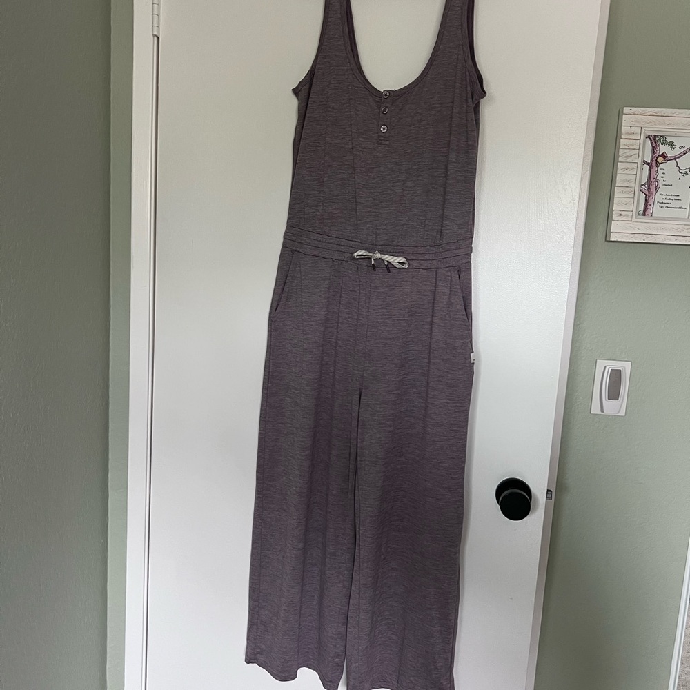 Vuori Falls Jumpsuit - Rosemary Heather - Size M